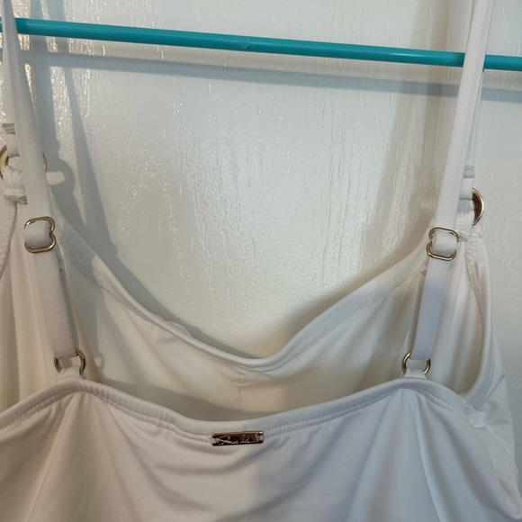 Anne Cole Classic White Swimsuit - Picture 5 of 7